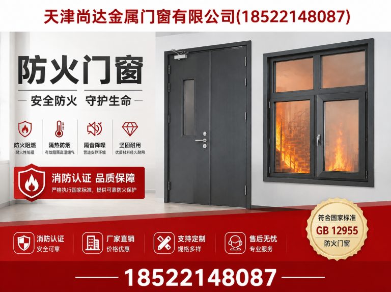 滨海新区防火门窗展示图